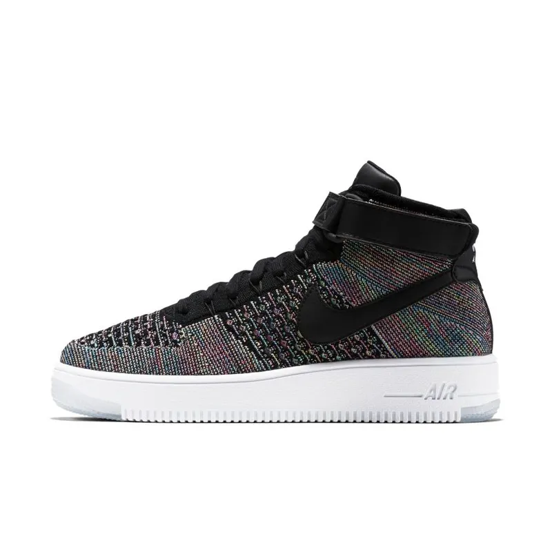 Nike Air Force 1 Ultra Flyknit Mid Multi-Color 2.0 Pink Blast/Black-White (817420-601)
