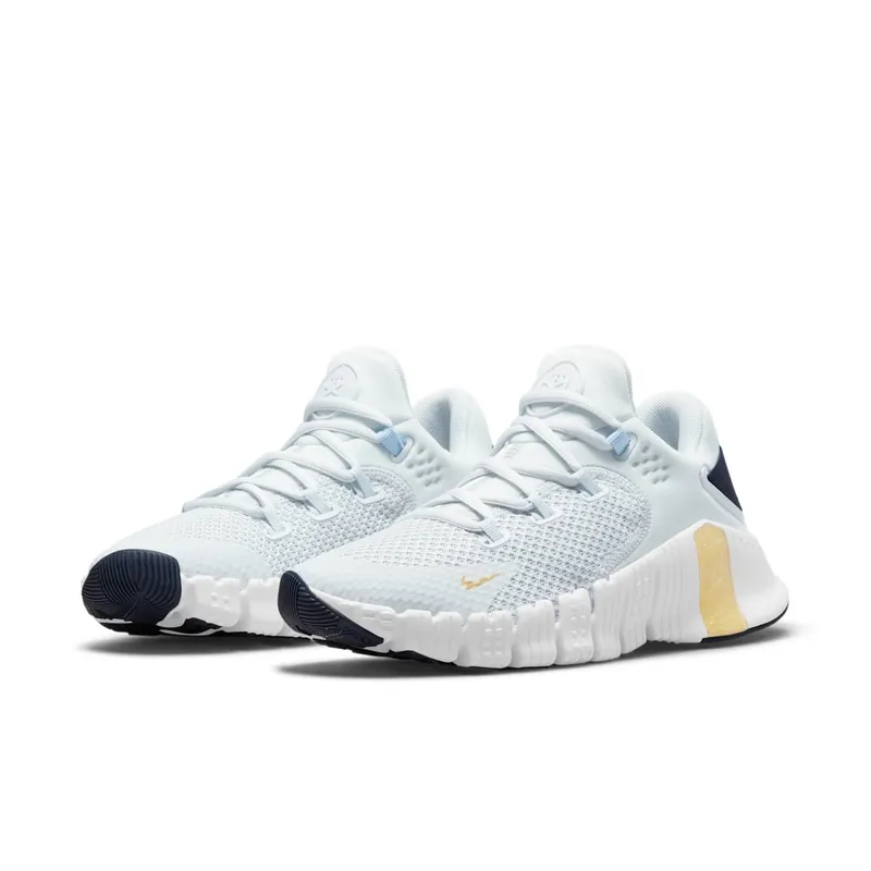 Nike Free Metcon 4 Pure Platinum Grey Gold White (CZ0596-049)