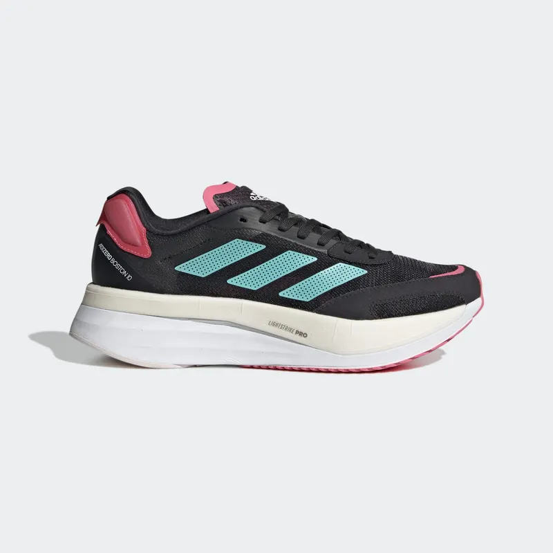 adidas Adizero Boston 10 Carbon / Mint Ton / Rose Tone (H67516)