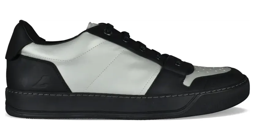 Lanvin DBB1 leren sneakers met logo-reliëf – Zwart (FMSKDLOWL)