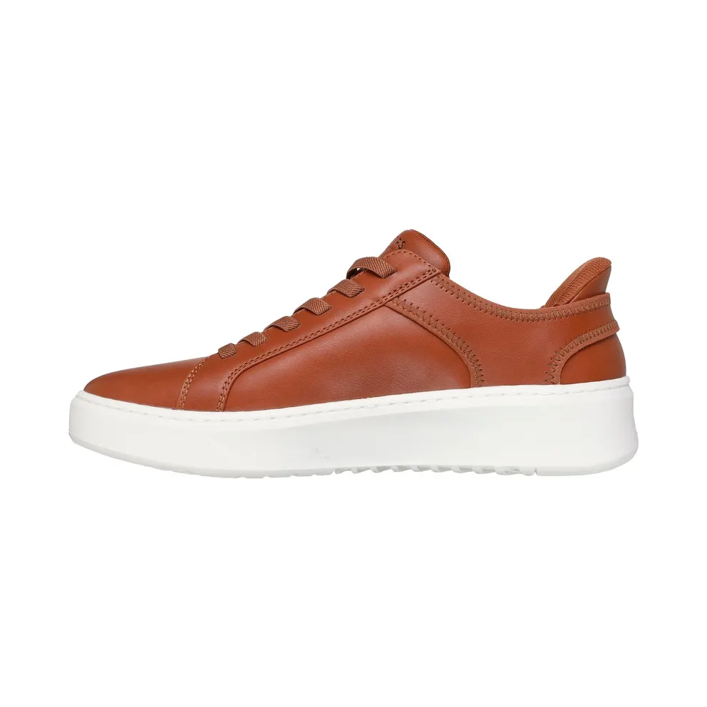 Skechers Slip-ins: Court Break – Double Vented Sneaker Cognac