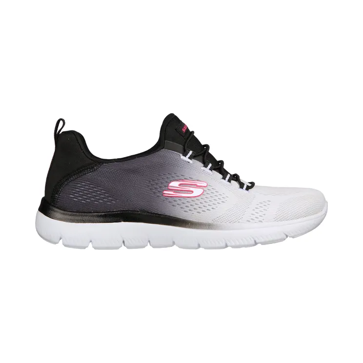 Skechers Summits – Bright Charmer “Black / White” (149536BKW)