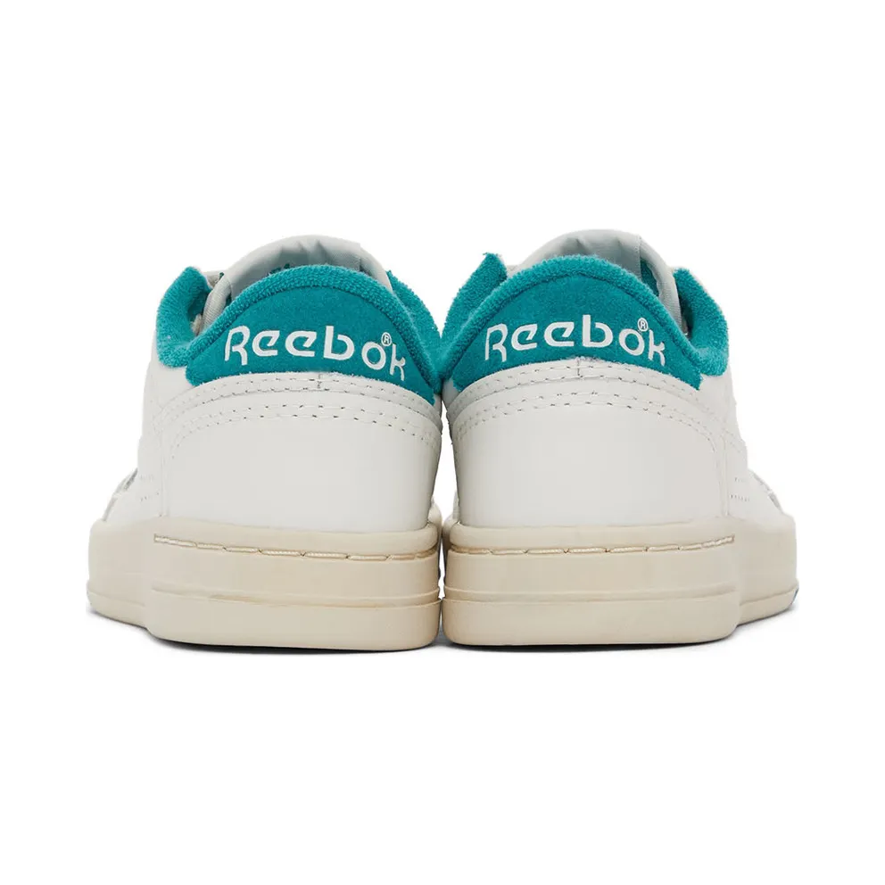 Reebok LT Court Shoes Chalk / Seaport Teal / Alabaster