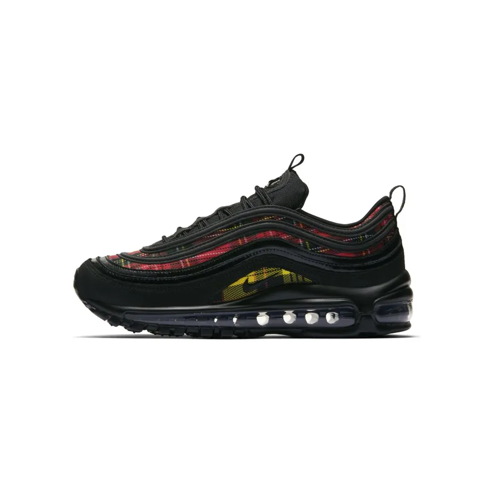 Nike Air Max 97 Tartan Black (W) Black/Black-University Red-Amarillo (AV8220-001)