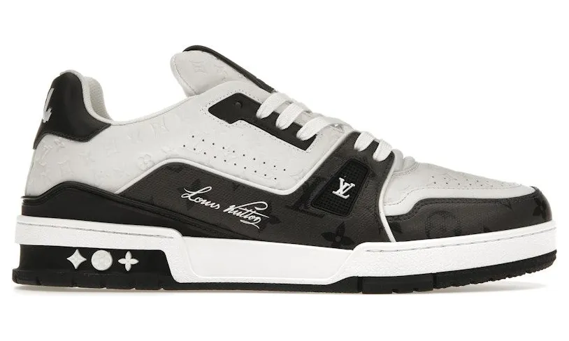 Louis Vuitton LV Trainer #54 Black White (1AANEG)