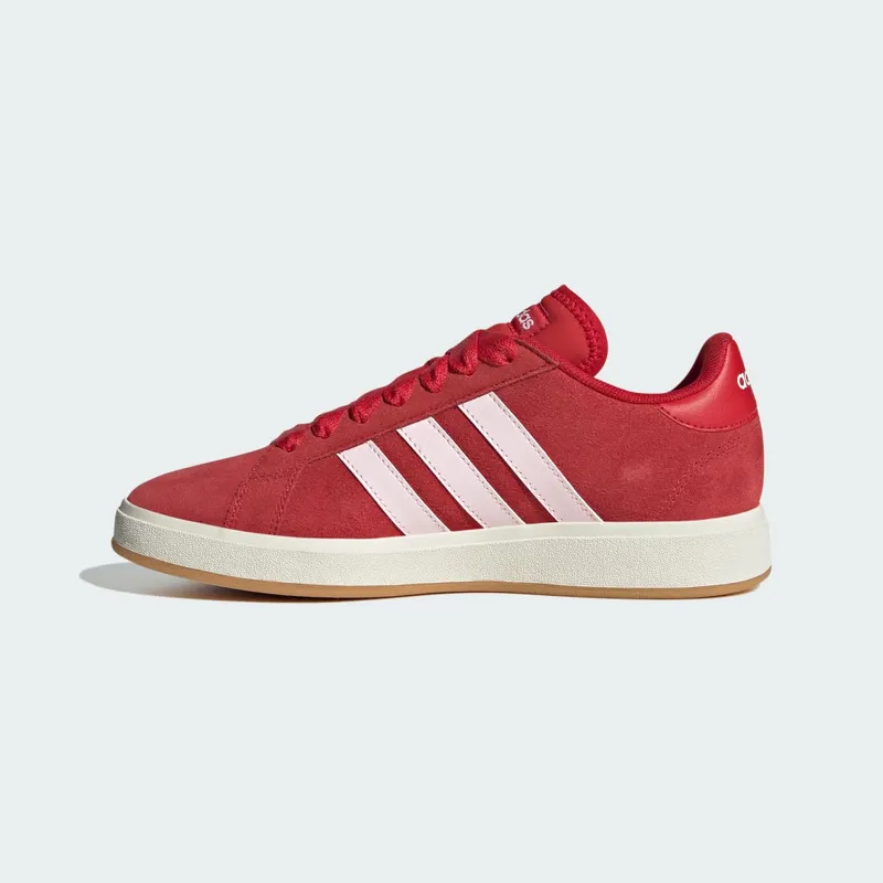 Adidas Grand Court Base 00s Better Scarlet / Clear Pink / Off White (IH6190)