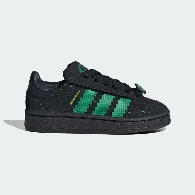 adidas Campus 00s Comfort Closure Minecraft Black Semi Court Green (IH1734)