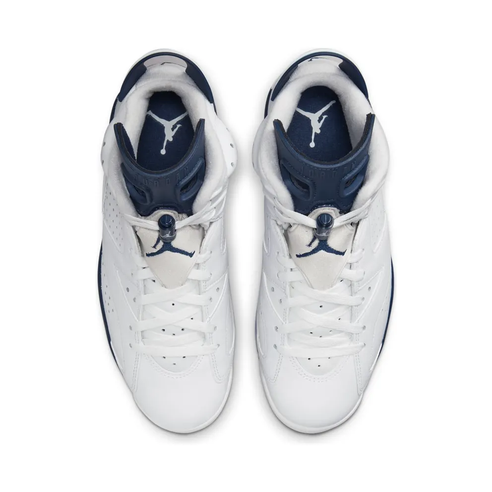 Jordan 6 Retro Midnight Navy (2022) – “White / Midnight Navy” (CT8529-141)