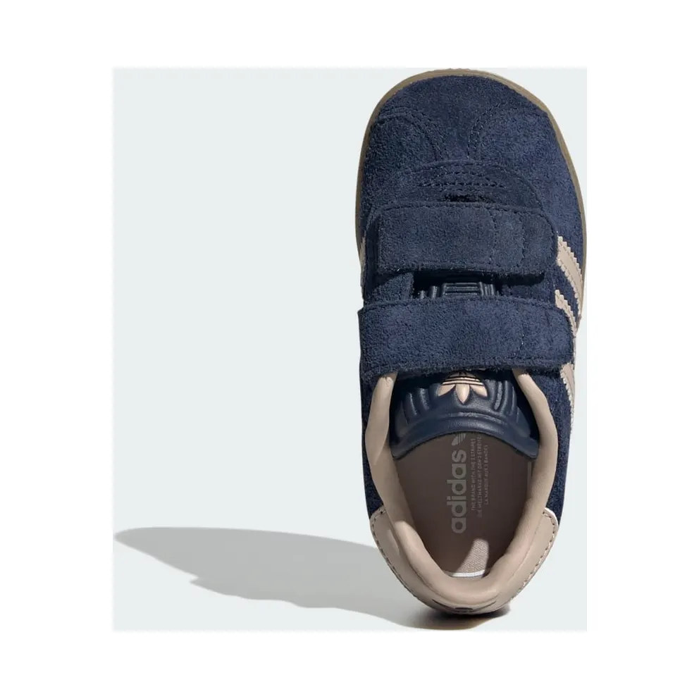 adidas Gazelle Comfort Closure Kids Night Indigo / Wonder Taupe / Gum (IE8707)