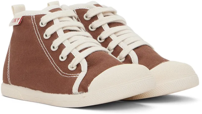 TINYCOTTONS Kids Brown Solid Chocolate K22 (AW22-365)