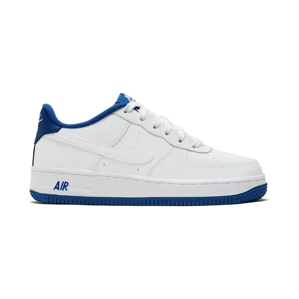 Nike Air Force 1 Low White Deep Royal Blue (GS) White/Deep Royal Blue-White (CD6915-102)