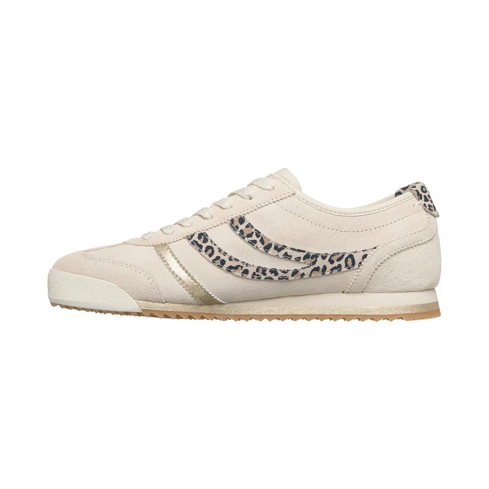 Skechers Topnotch – Lively Leopard Sneaker Natuurlijk