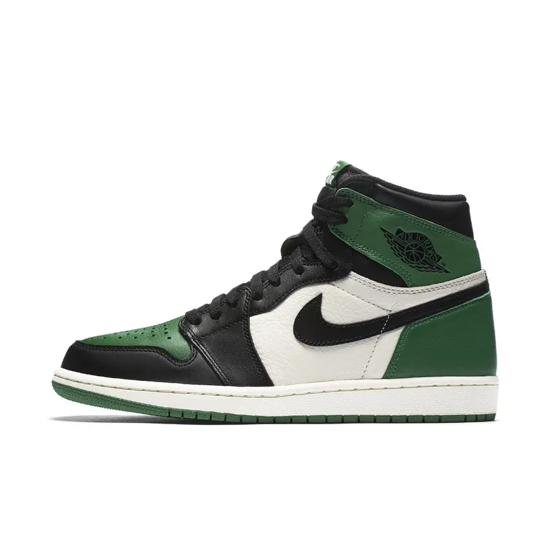Air Jordan Nike AJ I 1 Retro High OG ‘Pine Green’ (2018) (555088-302)