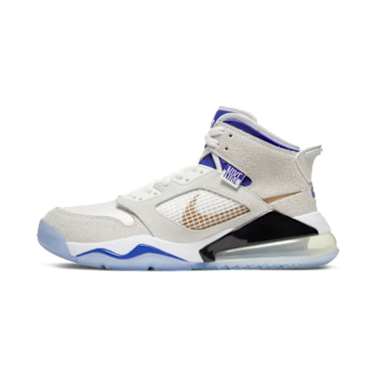Nike Jordan Mars 270 “Summit White / Bright Concord / White / Metallic Gold” (CV3046-100)