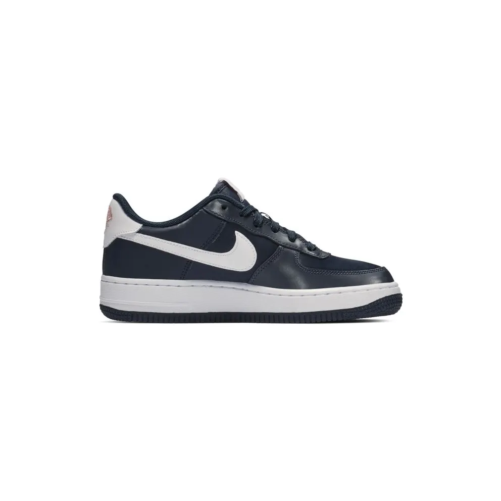 Nike Air Force 1 Low Valentines Day 2019 Obsidian (GS) Obsidian/White-Bleached Coral (BQ6980-400)