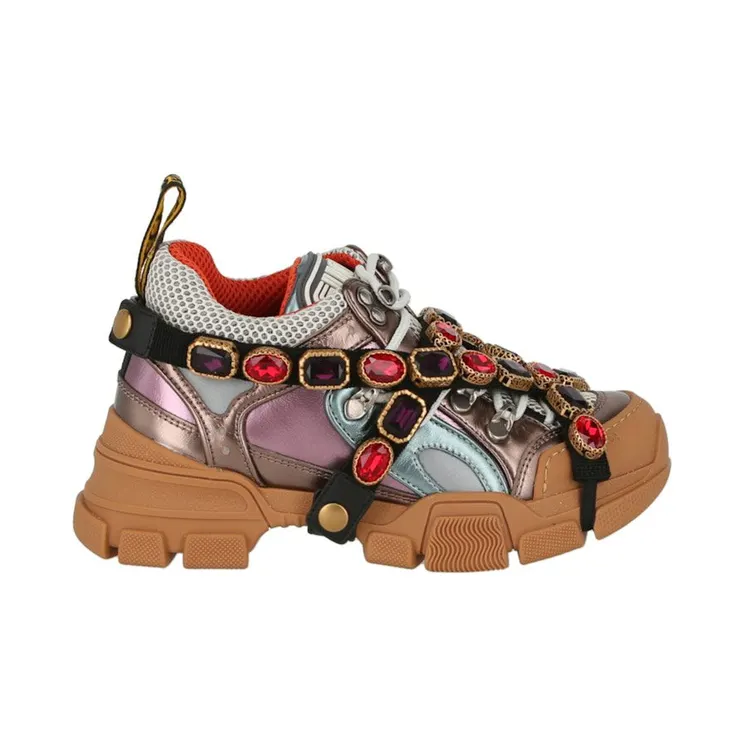 Gucci Flashtrek Crystal Metalic (537133 DOR60 8266)