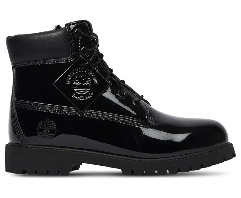 Timberland 6″ Premium Waterproof Patent Boots Black (TB0A6BET-EL6)