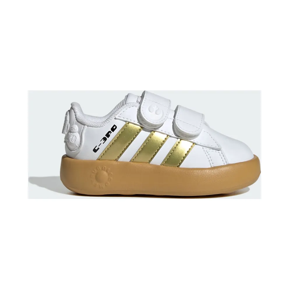Adidas ADIDAS STAR WARS GRAND COURT 2.0 schuhe PEUTERS Cloud White / Gold Metallic / Preloved Bronze (IH1138)