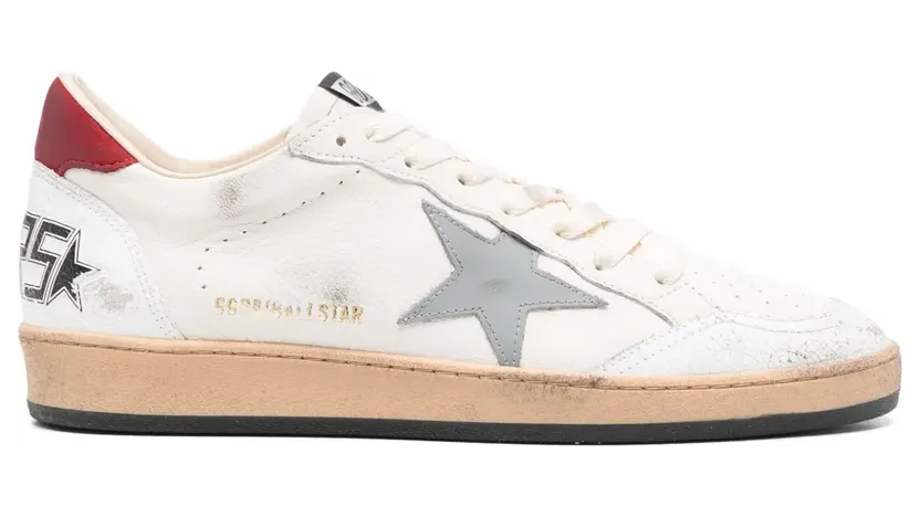 Golden Goose Ballstar sneakers white/blue/red GMF00117F006777/T_GOLDE-12155_600-46