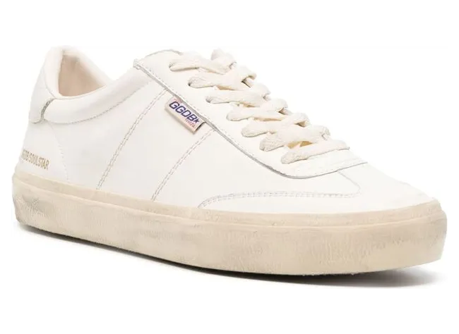 Golden Goose Soul-Star Distressed Leather “Neutrals” (GMF00464 F005049 11629) (3)