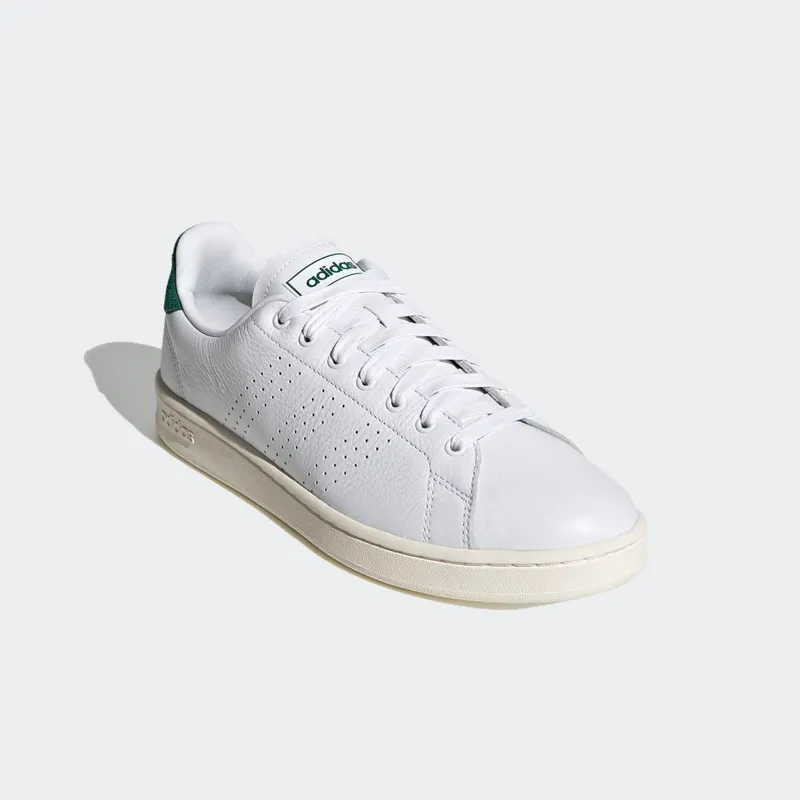 Adidas Advantage Cloud White / Cloud White / Collegiate Green (FV8502)