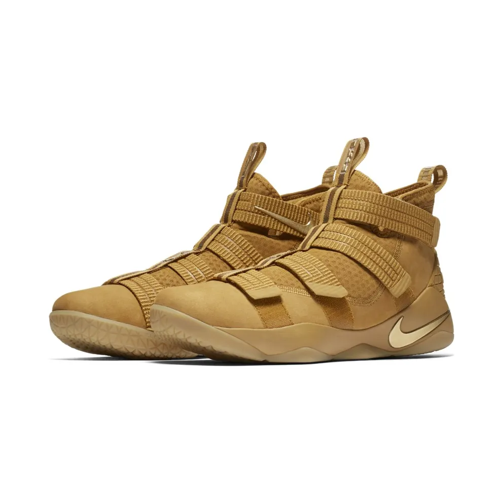 Nike LeBron Zoom Soldier 11 Wheat Wheat Gold/Metallic Gold (897646-700)