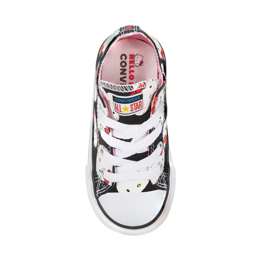 Converse Chuck Taylor All-Star Ox Hello Kitty Black (TD) Black/Prism Pink-White (762949C)