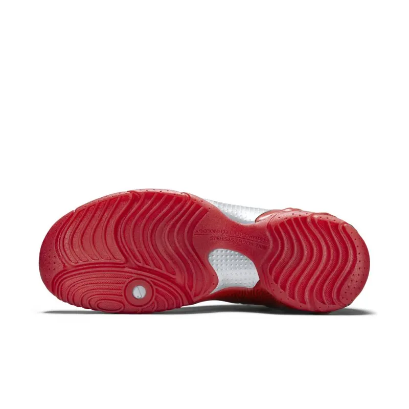 Nike Air Flightposite Exposed Zebra Silver/University Red-Black (616765-001)