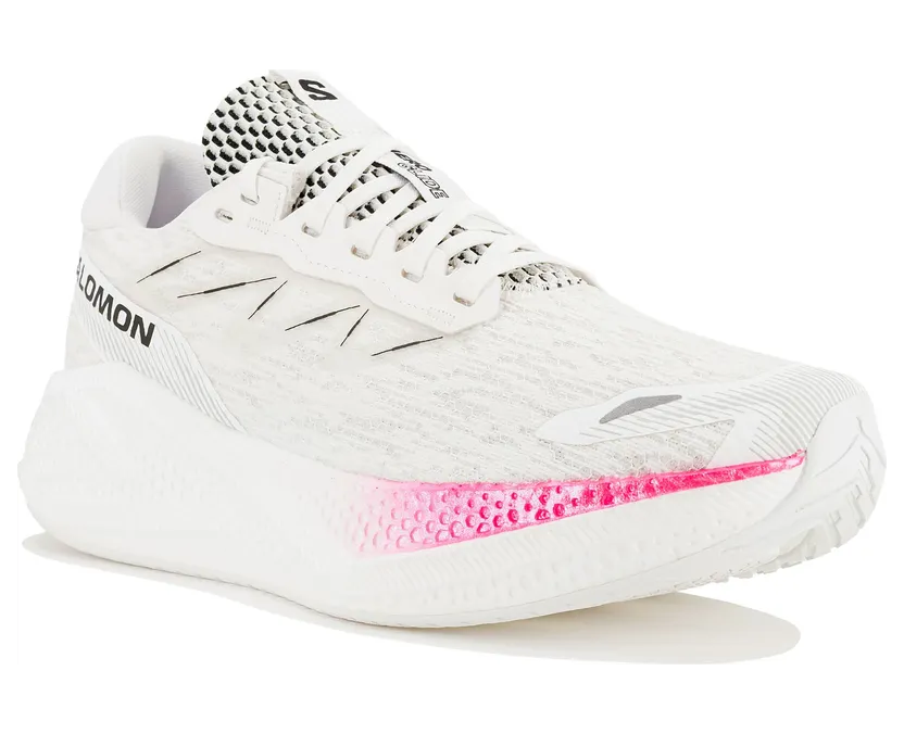 Salomon Aero Glide 4 White Black Pink (L49147100)