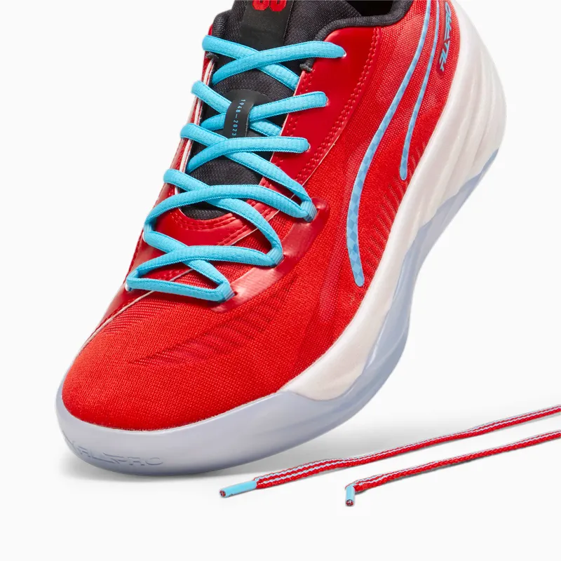 PUMA All-Pro Nitro Scoot For All Time Red/Bright Aqua (379300-01)