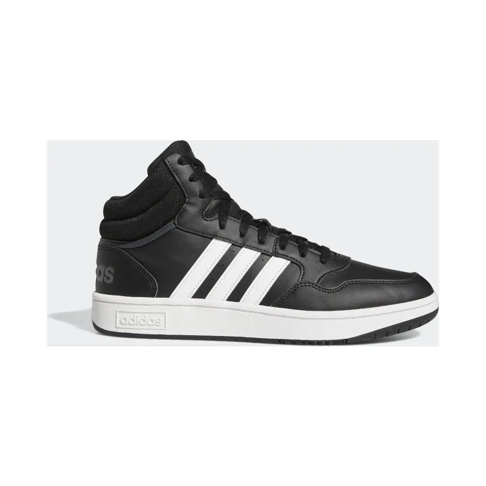 Adidas Hoops 3.0 Mid Classic Vintage Core Black / Cloud White / Grey Six (GW3020)
