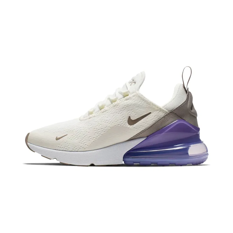 Nike Air Max 270 Sail Pumice Space Purple (W) “Sail / Space Purple / White / Pumice” (AH6789-107)