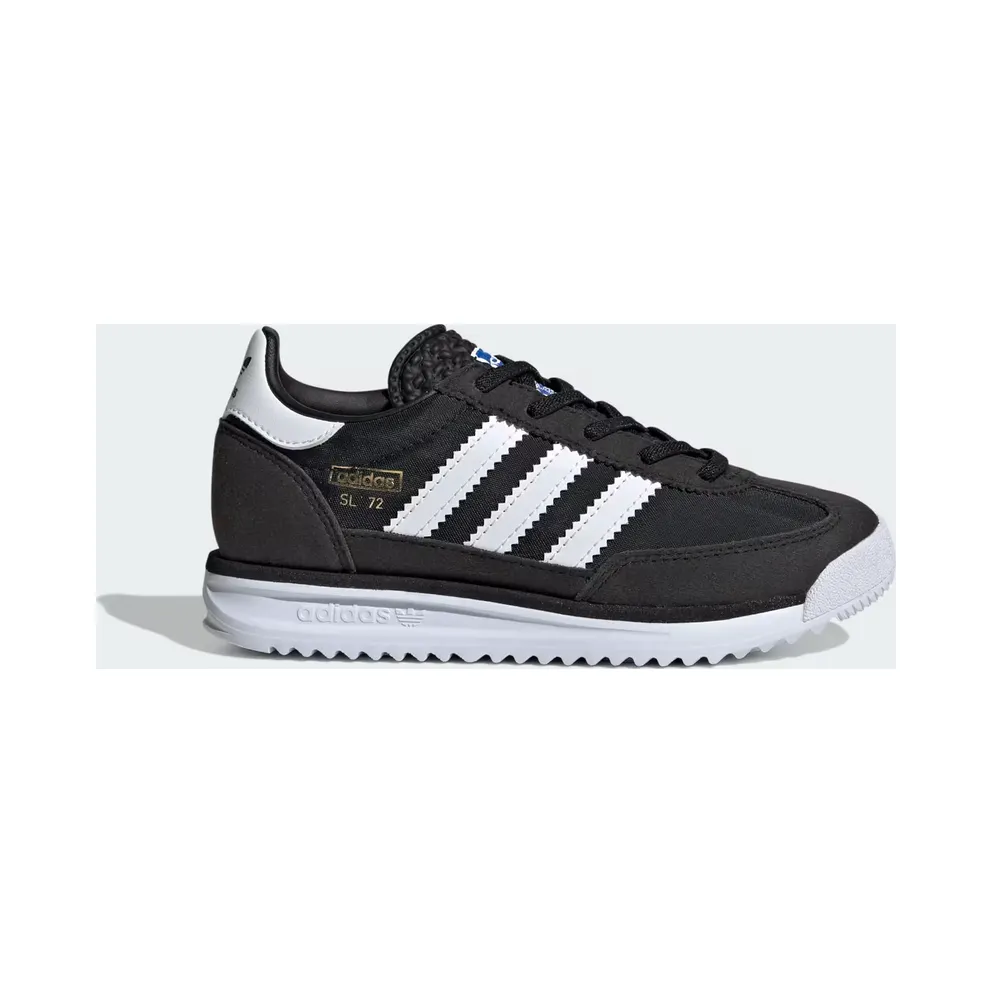 Adidas SL 72 RS Elastic Laces Kids Core Black / Cloud White / Blue (IH2982)