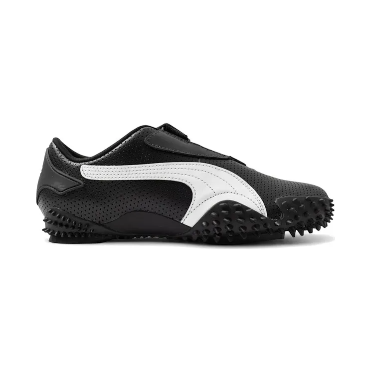 Puma Mostro Perforated Leather Black White (400992-02)