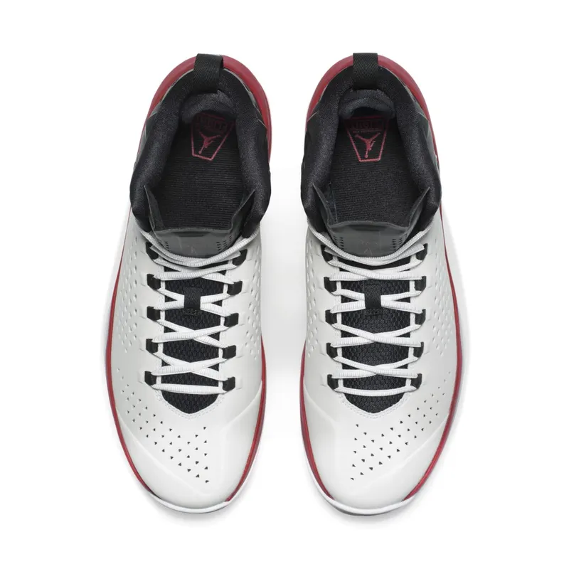 Jordan Melo M11 White White/Black-Gym Red (716227-101)