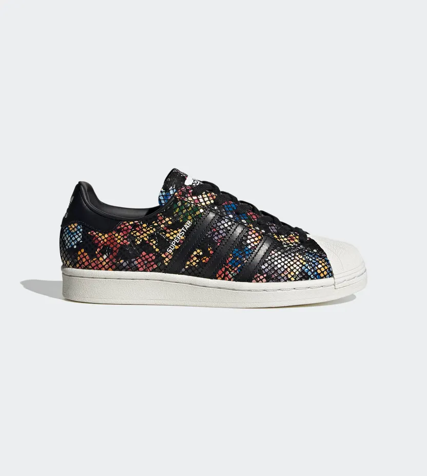 adidas Superstar Core Black / Off White / Red (FW3703)