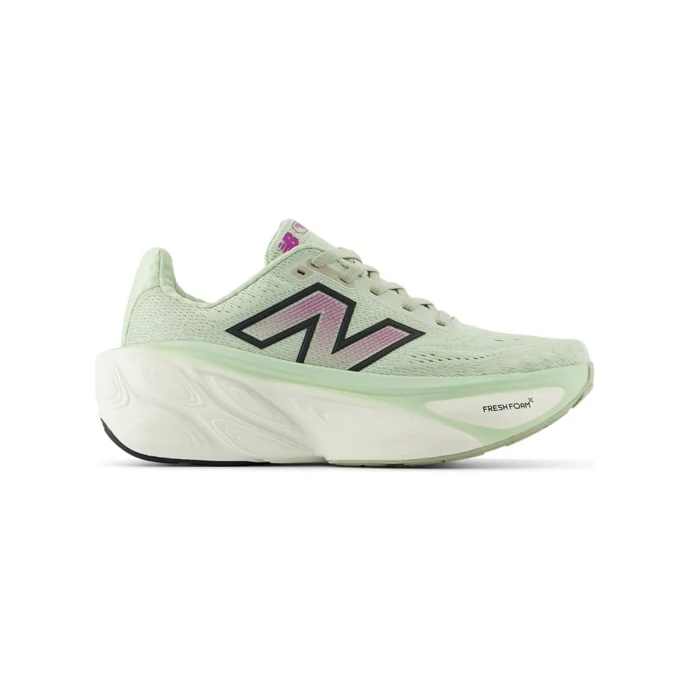 New Balance Fresh Foam X More v5 Natural Mint Purple Fuchsia Black (WMORLM5)