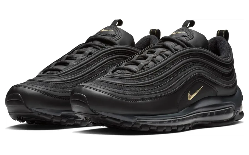 Nike Air Max 97 Leather Black Gold