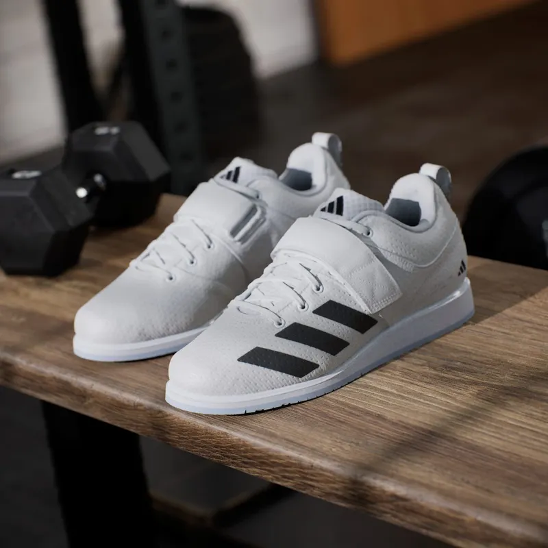 Adidas Powerlift 5 Weightlifting Cloud White / Core Black / Crystal Sky (JP6199)