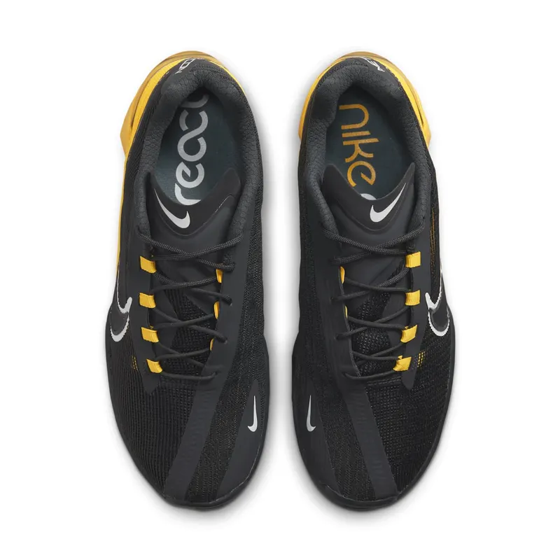 Nike React Metcon Turbo Dark Smoke Grey Bright Citron (CT1243-007)