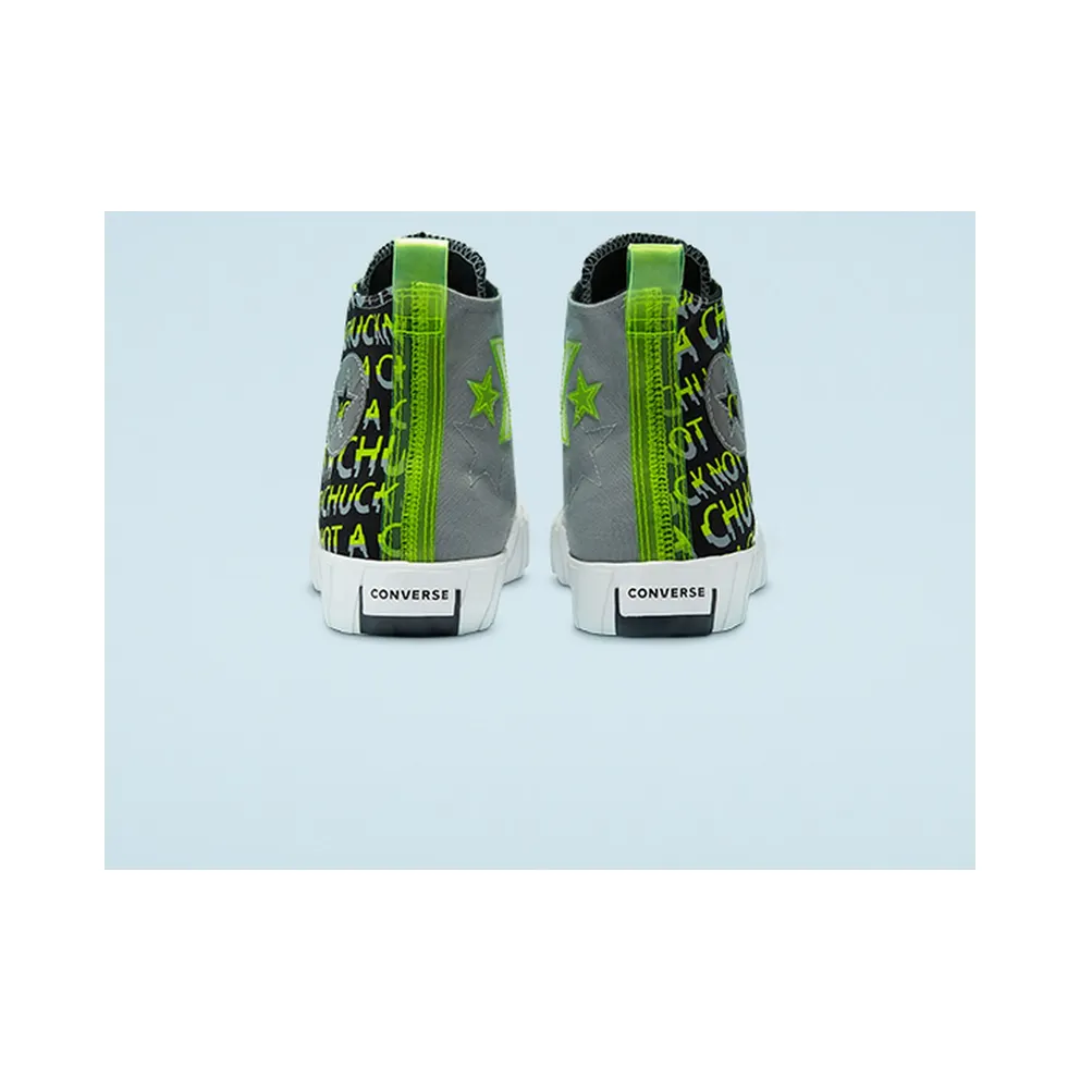 Converse UNT1TL3D High ‘Not A Chuck – Hi-Vis Collection’ Black/Ash Stone/Lemon Venom (169675C)