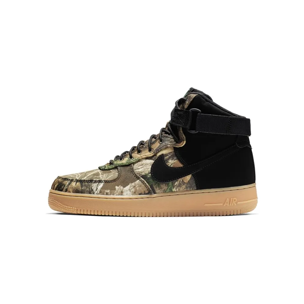 Nike Air Force 1 High Realtree Camo Black/Black-Aloe Green (AO2410-001)