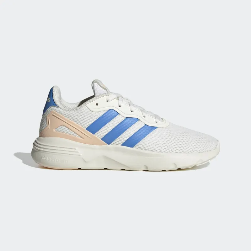 adidas Nebzed Cloudfoam Lifestyle Core White / Blue Fusion / Bliss Orange (HP7861)