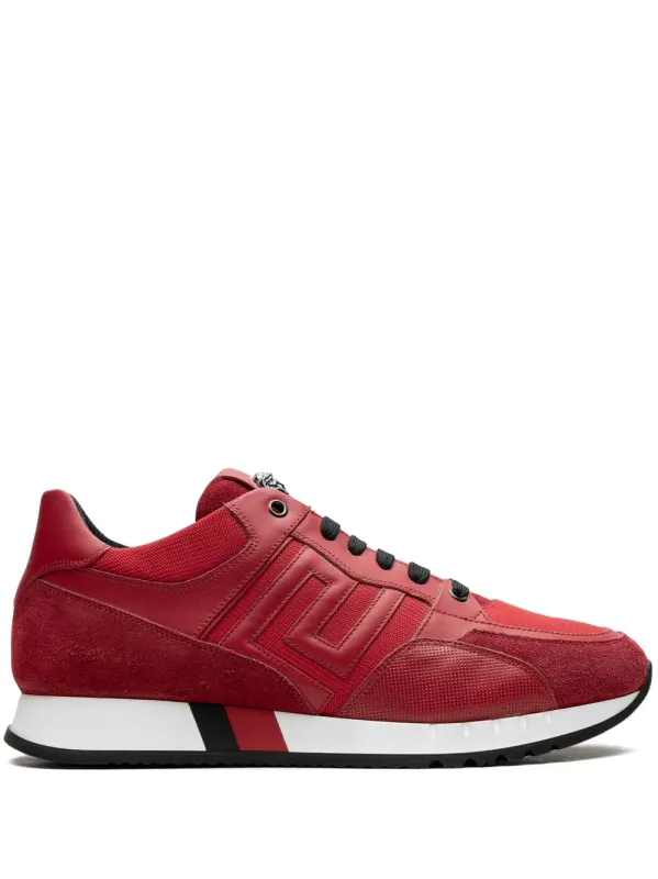Versace Greek Key Contrast Red sneakers – Red (DSU5638D5VQG)