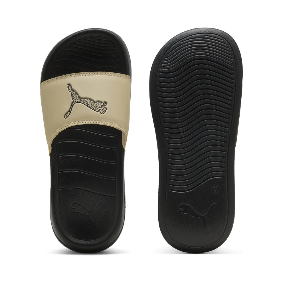 Puma Popcat 20 Topcat slippers “Toasted Almond / Puma Black” (404855_01)