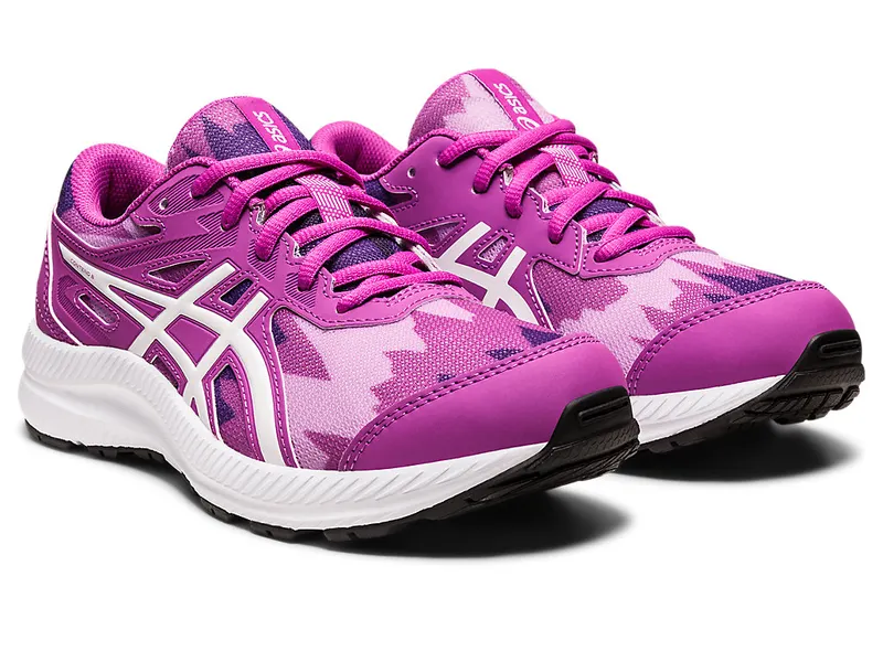 Asics CONTEND 8 PRINT GS Orchid/White (1014A294.500)
