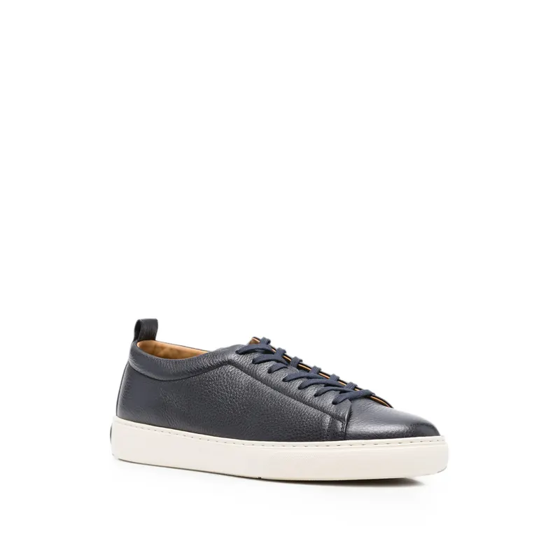 Henderson Baracco Grainy Leather “Blue” (COLBY.C.1 BLU)