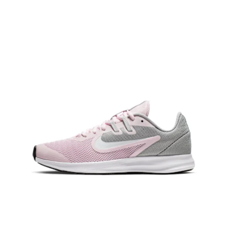 Nike Downshifter 9 “Pink Foam / Metallic Silver / Pure Platinum / White” (AR4135-601)