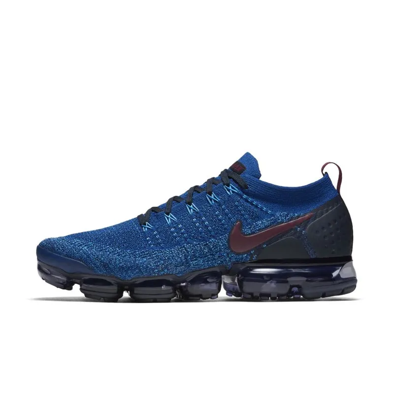 Nike Air VaporMax Flyknit 2 Gym Blue Gym Blue/Bordeaux-College Navy (942842-401)