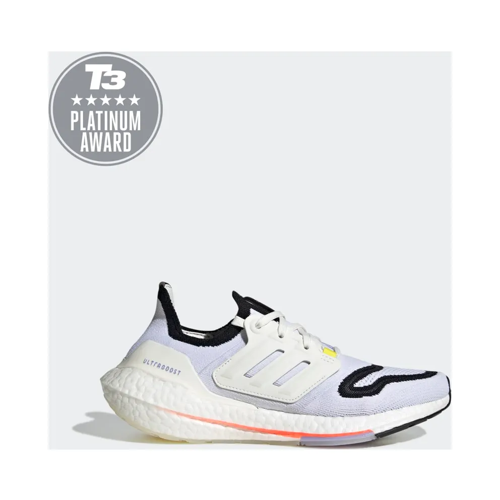 adidas Ultraboost 22 Core White / Core White / Solar Red (GX8017)
